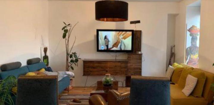 Grand Appartement En Duplex A 보장시 객실 사진